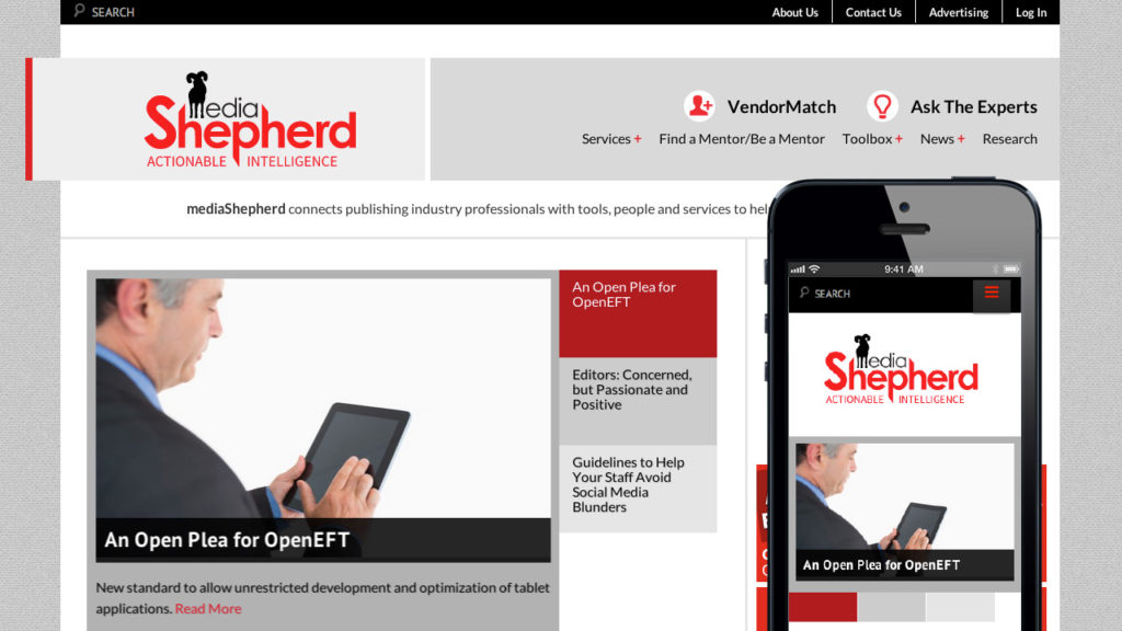 MediaShepherd.com Home Page